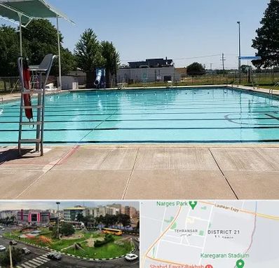 استخر روباز بانوان در تهرانسر 