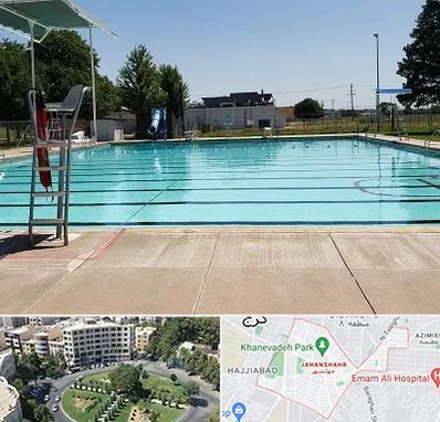 استخر روباز بانوان در جهانشهر کرج 