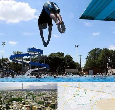 استخر روباز مردانه در منطقه 8 تهران