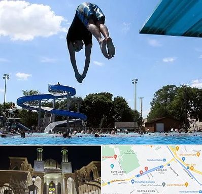 استخر روباز مردانه در زرگری شیراز