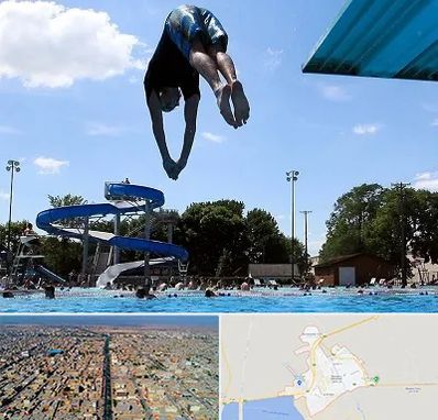 استخر روباز مردانه در بندر ماهشهر