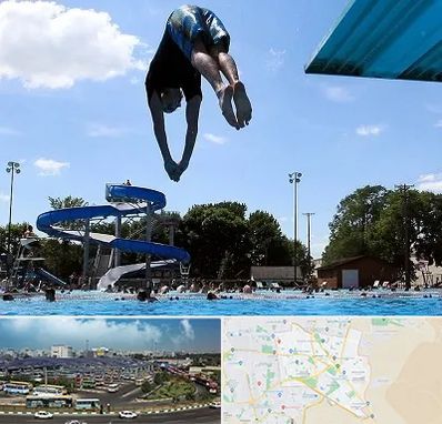 استخر روباز مردانه در منطقه 15 تهران