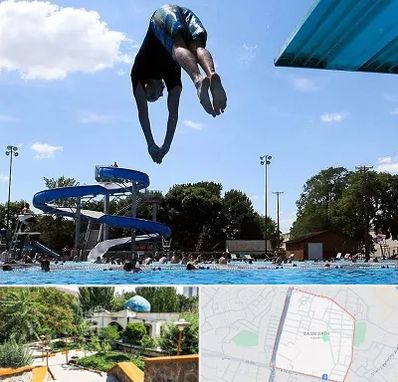 استخر روباز مردانه در باغمیشه تبریز