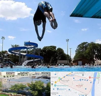 استخر روباز مردانه در گلستان اهواز