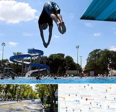 استخر روباز مردانه در میرداماد