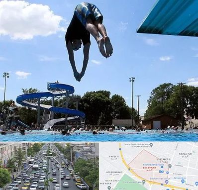 استخر روباز مردانه در گلشهر کرج