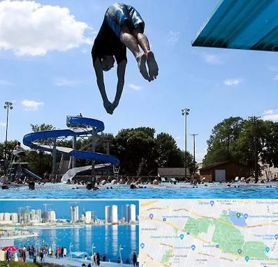 استخر روباز مردانه در چیتگر 