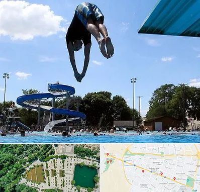 استخر روباز مردانه در وکیل آباد مشهد