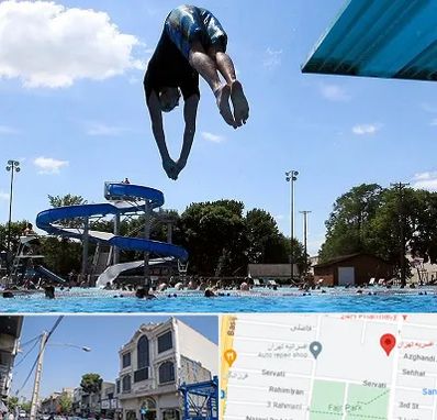 استخر روباز مردانه در افسریه 