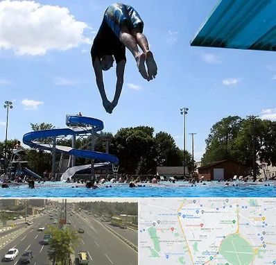 استخر روباز مردانه در منطقه 17 تهران