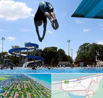 استخر روباز مردانه در نور