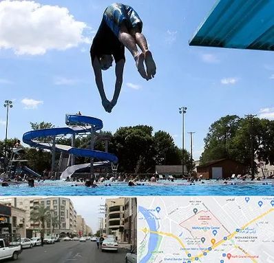 استخر روباز مردانه در زیتون کارمندی اهواز