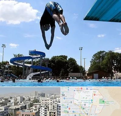 استخر روباز مردانه در منطقه 14 تهران