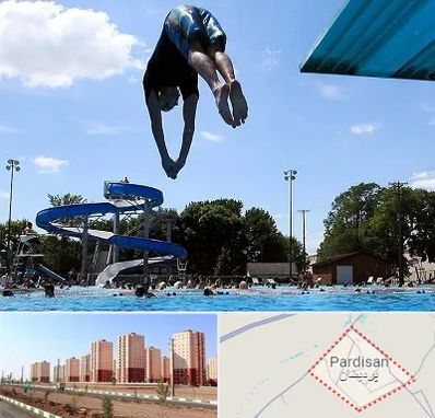 استخر روباز مردانه در پردیسان قم