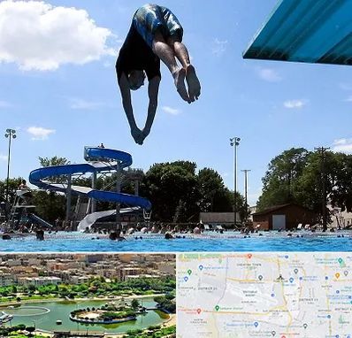 استخر روباز مردانه در منطقه 9 تهران