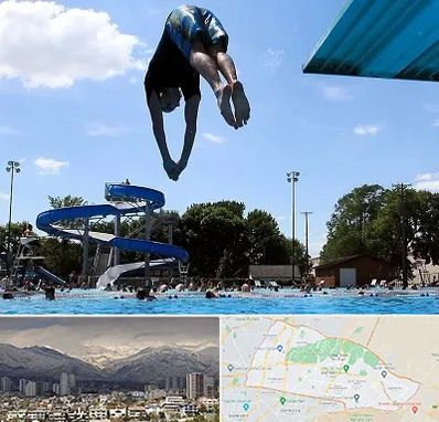 استخر روباز مردانه در منطقه 4 تهران