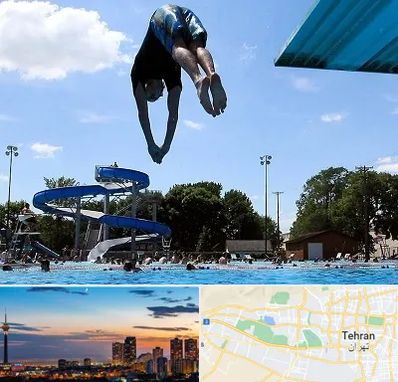 استخر روباز مردانه در غرب تهران 