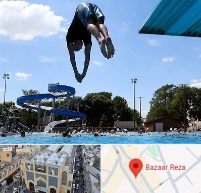 استخر روباز مردانه در بازار رضا مشهد