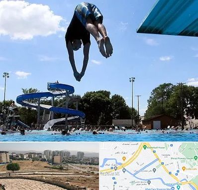 استخر روباز مردانه در کوی وحدت شیراز