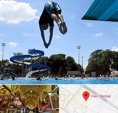 استخر روباز مردانه در بازار وکیل شیراز