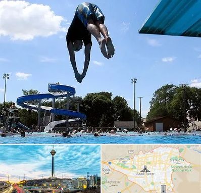 استخر روباز مردانه در تهران