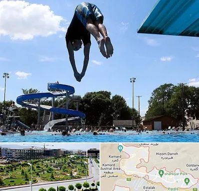 استخر روباز مردانه در پردیس