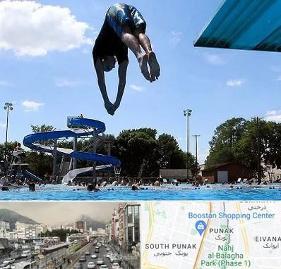 استخر روباز مردانه در پونک 