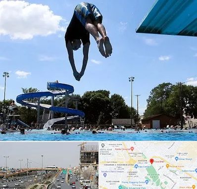 استخر روباز مردانه در بلوار توس مشهد