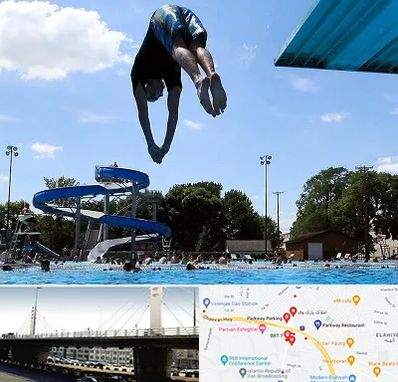 استخر روباز مردانه در پارک وی 