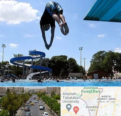 استخر روباز مردانه در شهران 