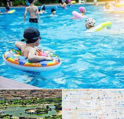 استخر کودکان در منطقه 9 تهران