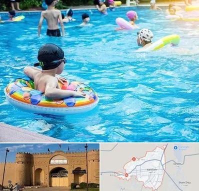 استخر کودکان در ایرانشهر