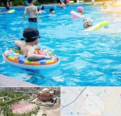 استخر کودکان در گلستان اسلامشهر