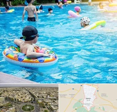 استخر کودکان در قزوین