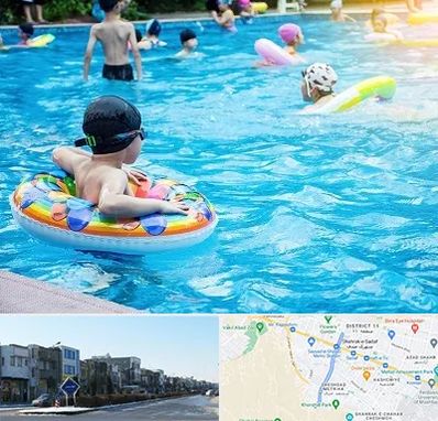 استخر کودکان در شریعتی مشهد