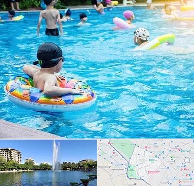 استخر کودکان در کوهسنگی مشهد