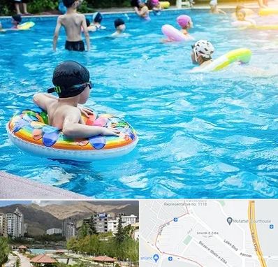 استخر کودکان در شهر زیبا