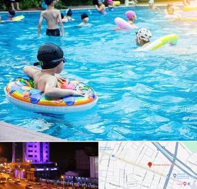 استخر کودکان در آبرسان تبریز