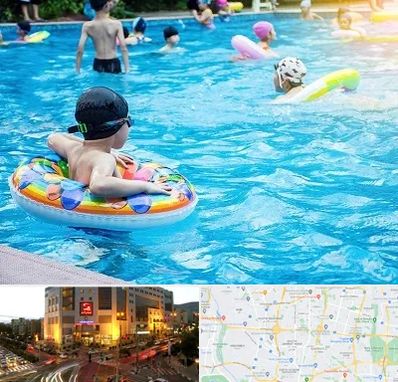 استخر کودکان در جنت آباد تهران 