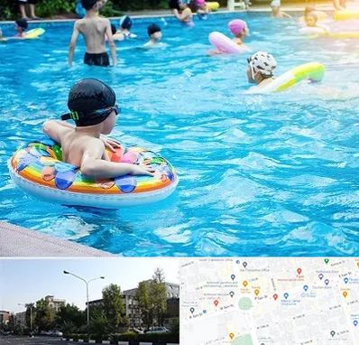 استخر کودکان در میدان کاج