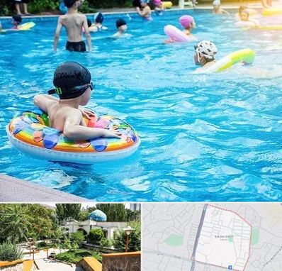 استخر کودکان در باغمیشه تبریز