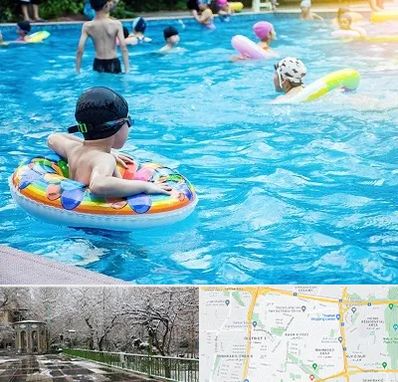 استخر کودکان در باغ فیض