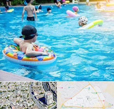 استخر کودکان در قاسم آباد مشهد