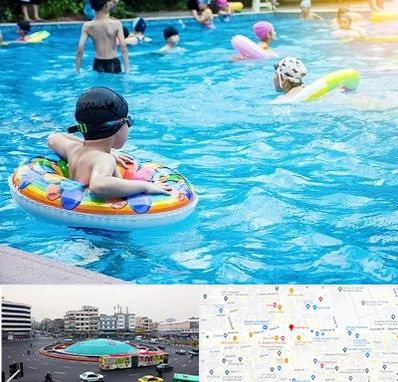 استخر کودکان در میدان انقلاب