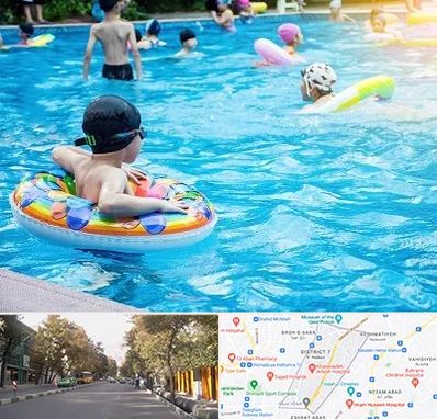 استخر کودکان در شریعتی 