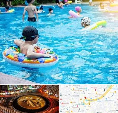 استخر کودکان در میدان ولیعصر