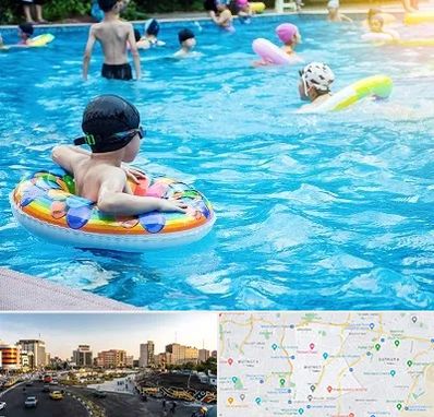 استخر کودکان در منطقه 7 تهران