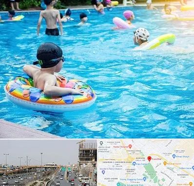 استخر کودکان در بلوار توس مشهد