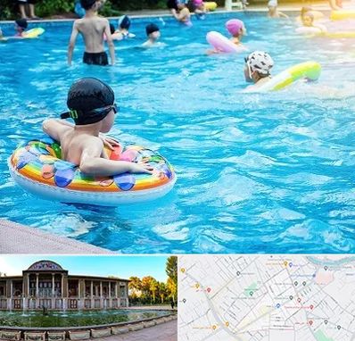 استخر کودکان در عفیف آباد شیراز