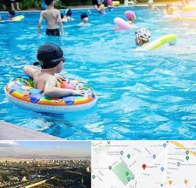 استخر کودکان در هنگام